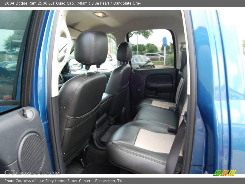 Atlantic Blue Pearl / Dark Slate Gray 2004 Dodge Ram 2500 SLT Quad Cab