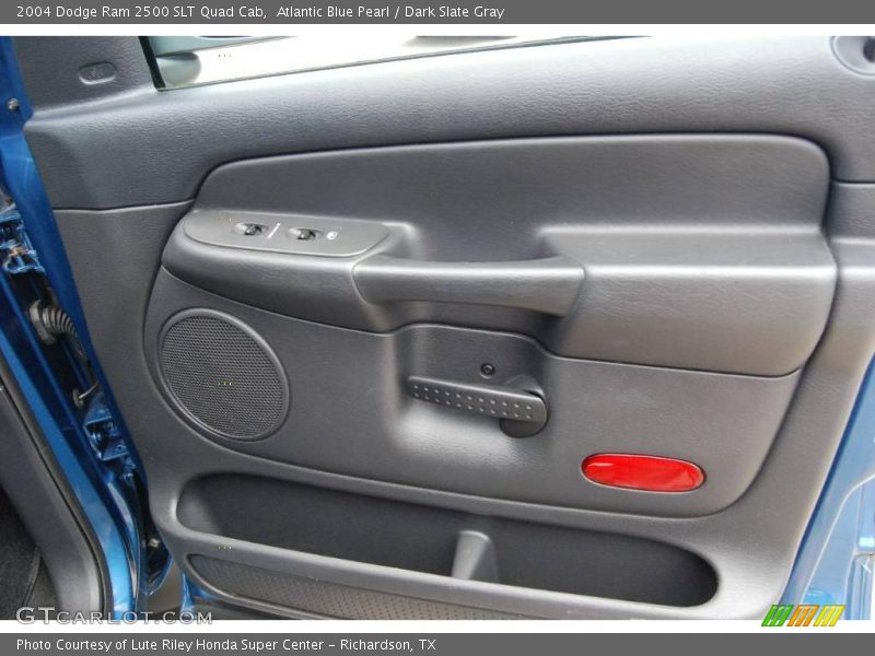 Atlantic Blue Pearl / Dark Slate Gray 2004 Dodge Ram 2500 SLT Quad Cab