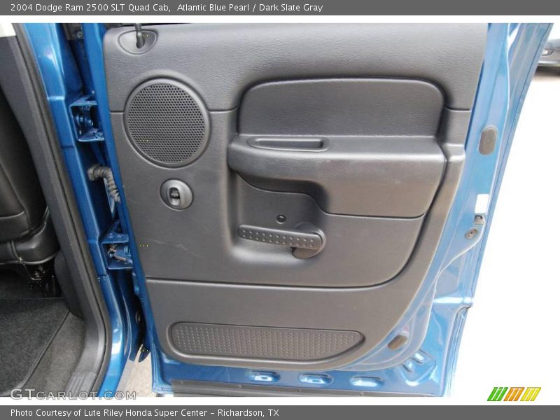 Atlantic Blue Pearl / Dark Slate Gray 2004 Dodge Ram 2500 SLT Quad Cab