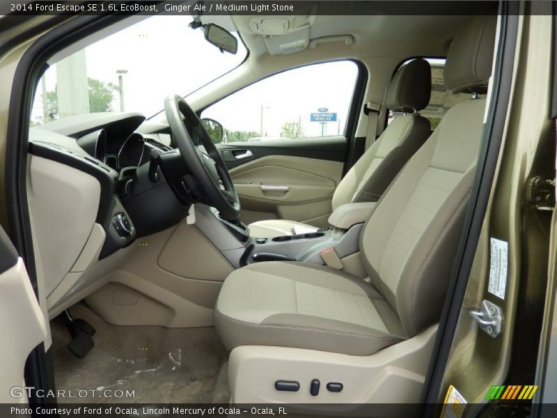 Ginger Ale / Medium Light Stone 2014 Ford Escape SE 1.6L EcoBoost