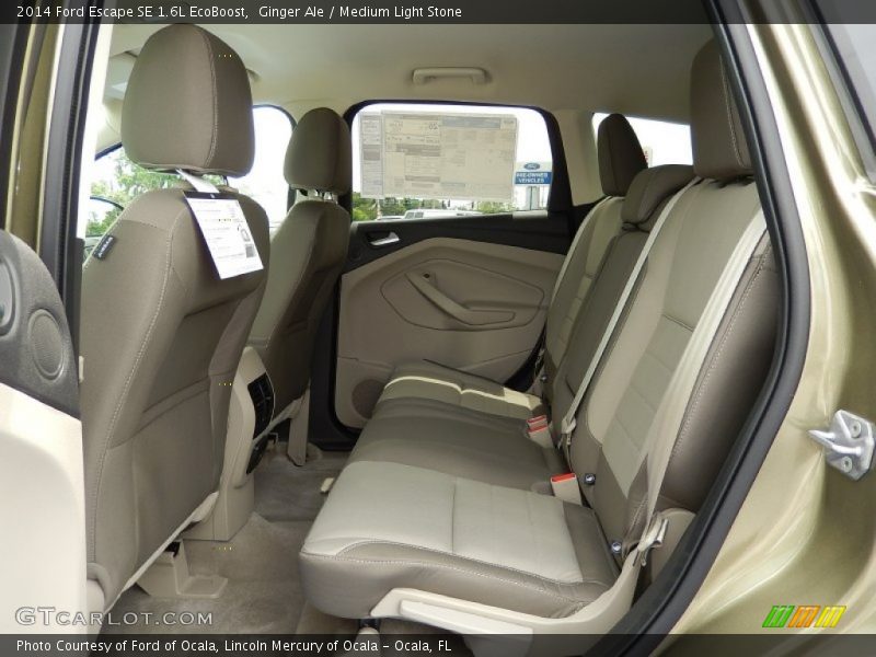 Ginger Ale / Medium Light Stone 2014 Ford Escape SE 1.6L EcoBoost