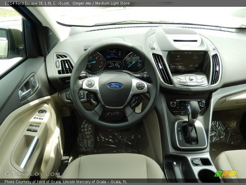 Ginger Ale / Medium Light Stone 2014 Ford Escape SE 1.6L EcoBoost