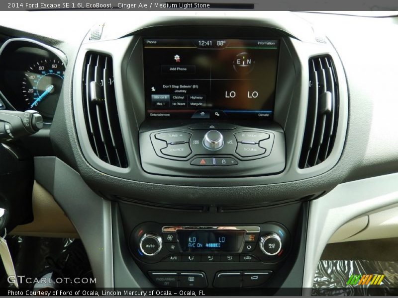 Ginger Ale / Medium Light Stone 2014 Ford Escape SE 1.6L EcoBoost