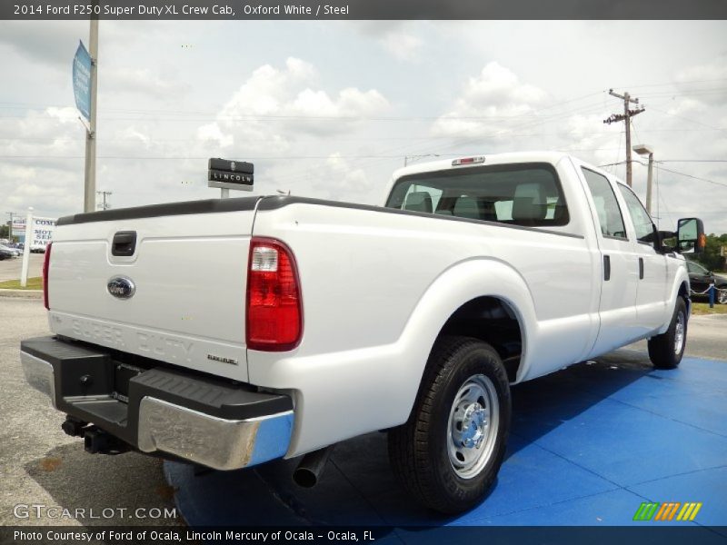 Oxford White / Steel 2014 Ford F250 Super Duty XL Crew Cab