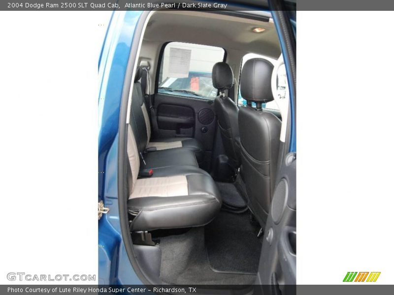 Atlantic Blue Pearl / Dark Slate Gray 2004 Dodge Ram 2500 SLT Quad Cab
