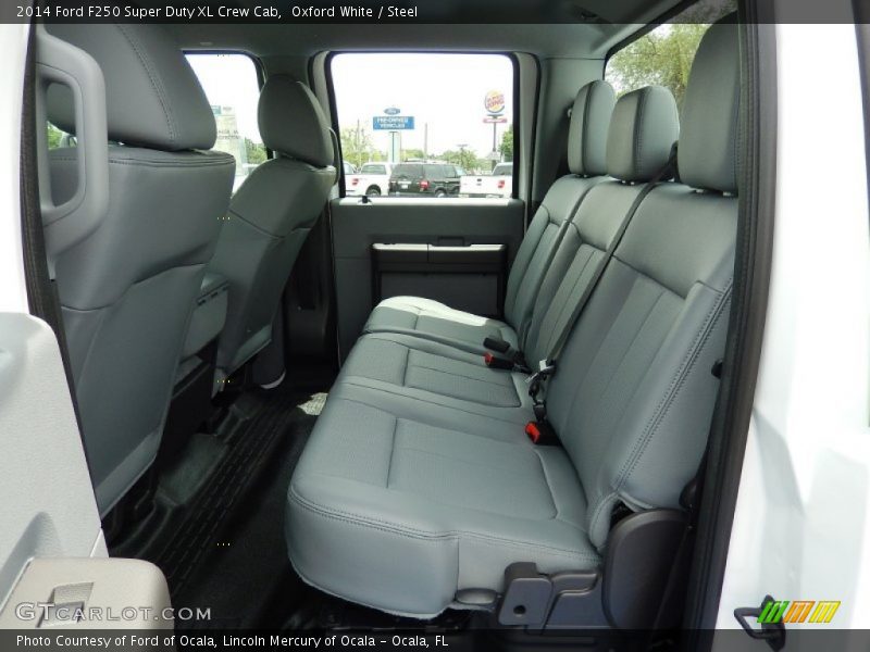 Oxford White / Steel 2014 Ford F250 Super Duty XL Crew Cab
