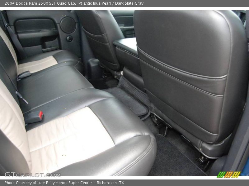 Atlantic Blue Pearl / Dark Slate Gray 2004 Dodge Ram 2500 SLT Quad Cab