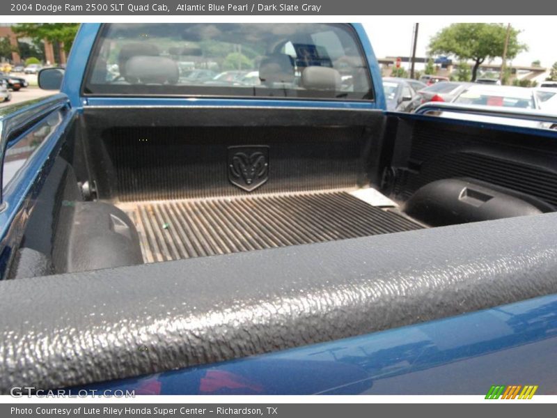 Atlantic Blue Pearl / Dark Slate Gray 2004 Dodge Ram 2500 SLT Quad Cab