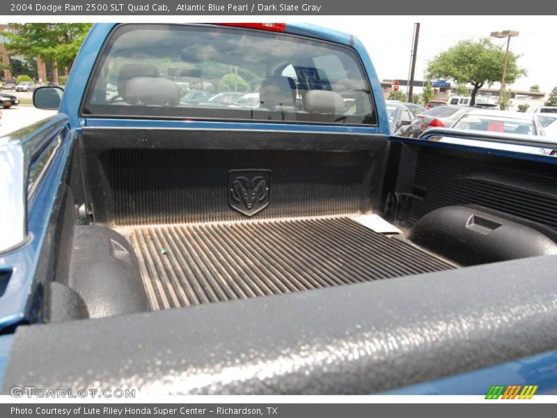 Atlantic Blue Pearl / Dark Slate Gray 2004 Dodge Ram 2500 SLT Quad Cab