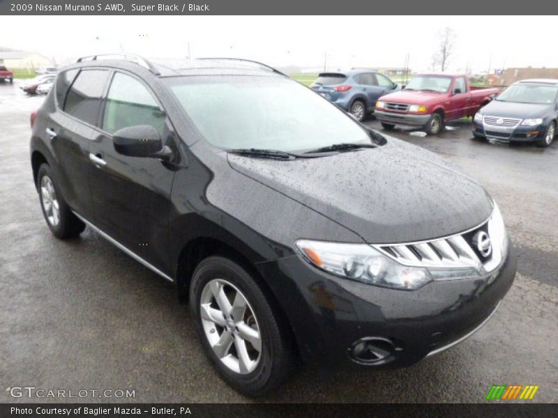 Super Black / Black 2009 Nissan Murano S AWD