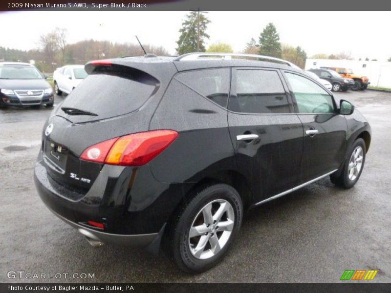 Super Black / Black 2009 Nissan Murano S AWD