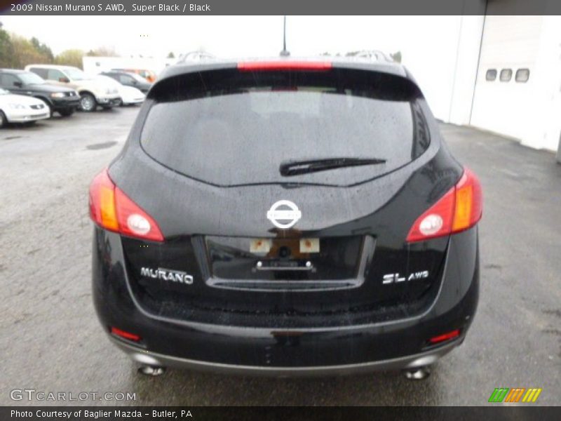 Super Black / Black 2009 Nissan Murano S AWD
