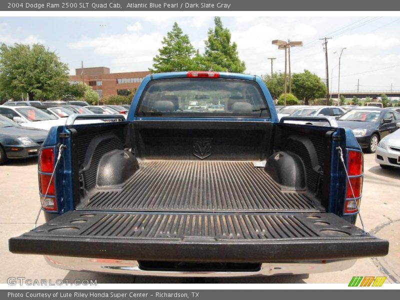 Atlantic Blue Pearl / Dark Slate Gray 2004 Dodge Ram 2500 SLT Quad Cab