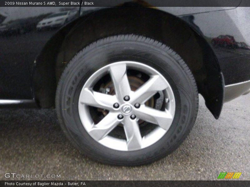 Super Black / Black 2009 Nissan Murano S AWD