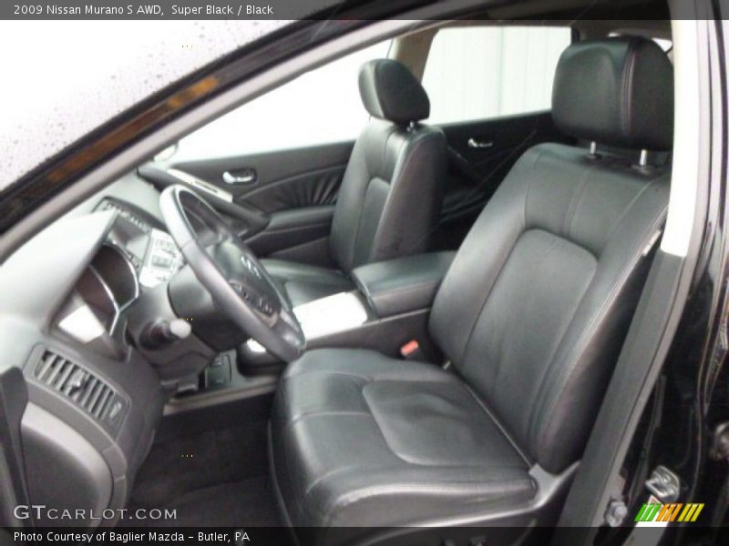 Super Black / Black 2009 Nissan Murano S AWD