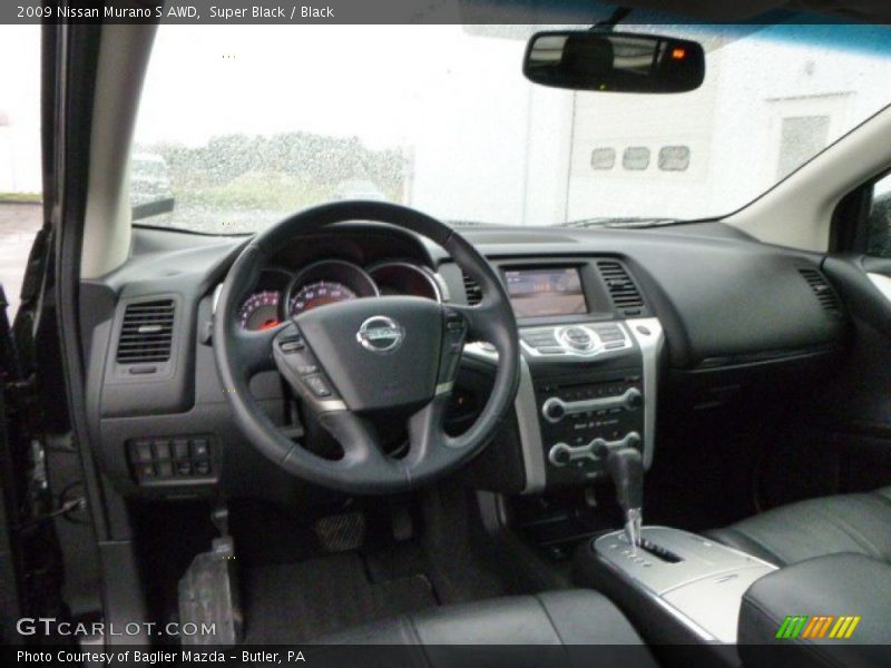 Super Black / Black 2009 Nissan Murano S AWD