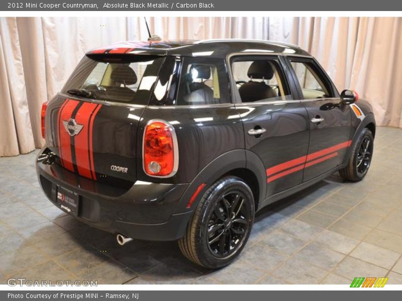 Absolute Black Metallic / Carbon Black 2012 Mini Cooper Countryman