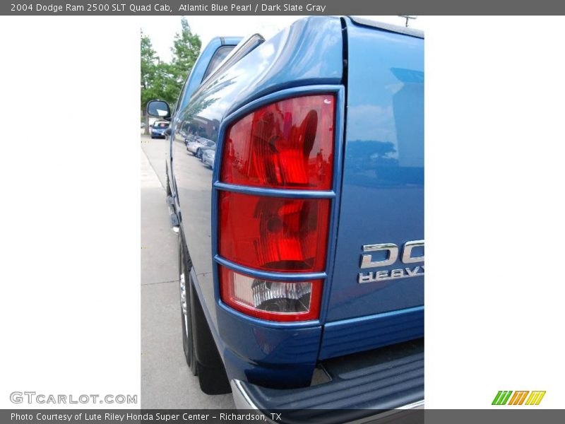 Atlantic Blue Pearl / Dark Slate Gray 2004 Dodge Ram 2500 SLT Quad Cab