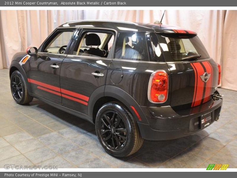Absolute Black Metallic / Carbon Black 2012 Mini Cooper Countryman