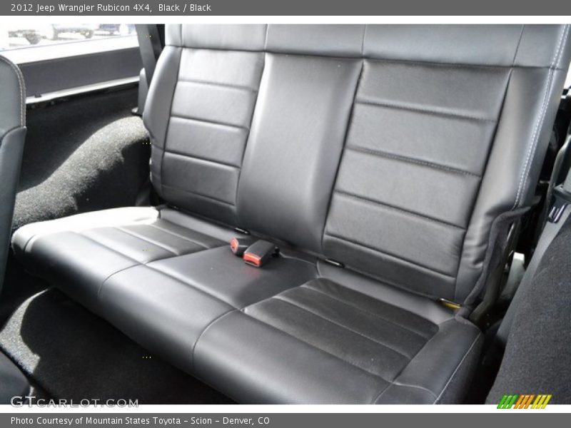 Black / Black 2012 Jeep Wrangler Rubicon 4X4