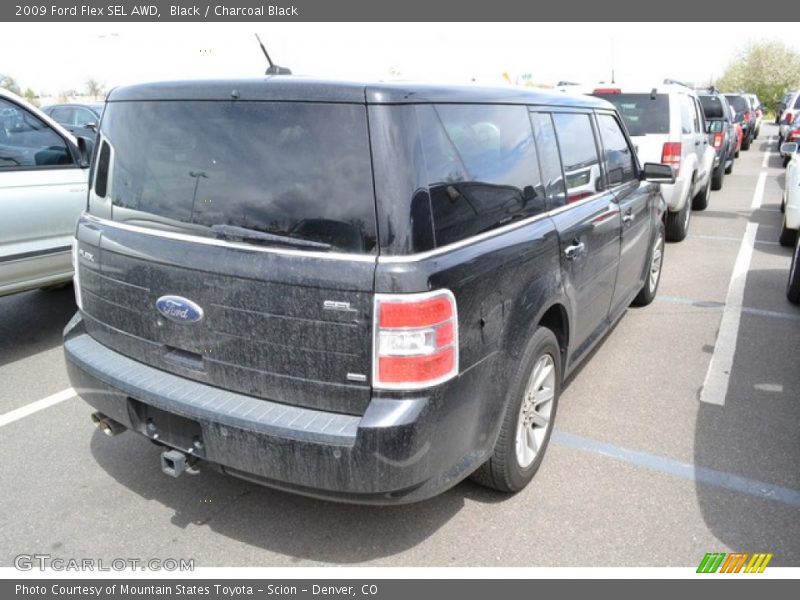 Black / Charcoal Black 2009 Ford Flex SEL AWD
