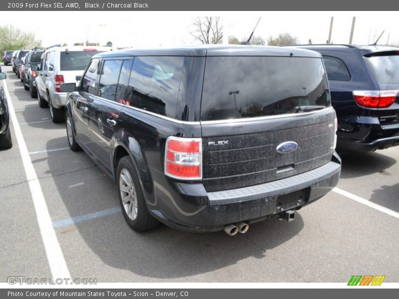 Black / Charcoal Black 2009 Ford Flex SEL AWD