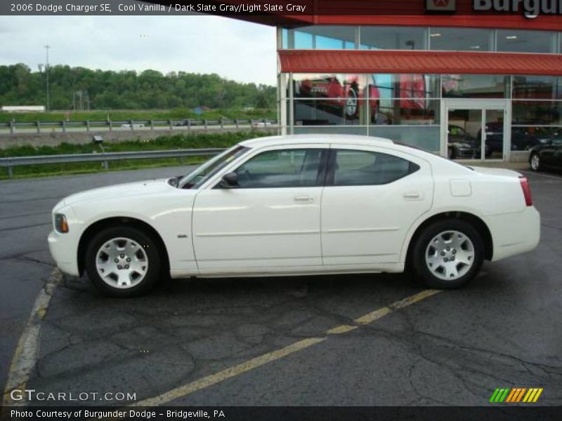 Cool Vanilla / Dark Slate Gray/Light Slate Gray 2006 Dodge Charger SE