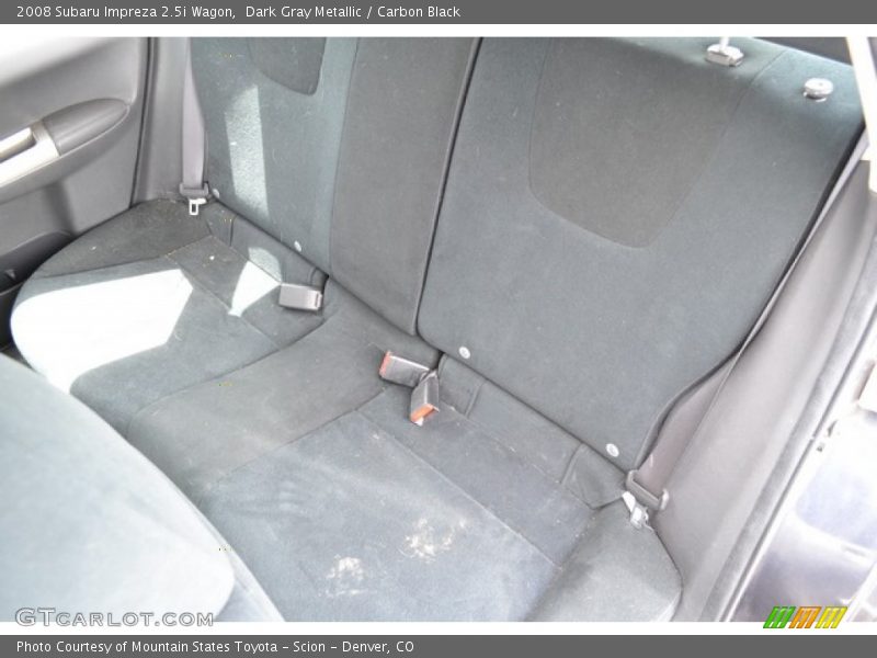 Dark Gray Metallic / Carbon Black 2008 Subaru Impreza 2.5i Wagon