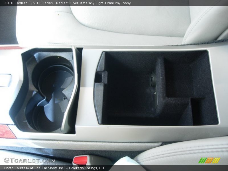 Radiant Silver Metallic / Light Titanium/Ebony 2010 Cadillac CTS 3.0 Sedan