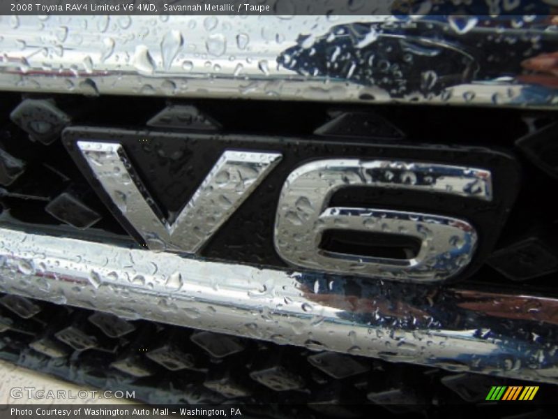Savannah Metallic / Taupe 2008 Toyota RAV4 Limited V6 4WD