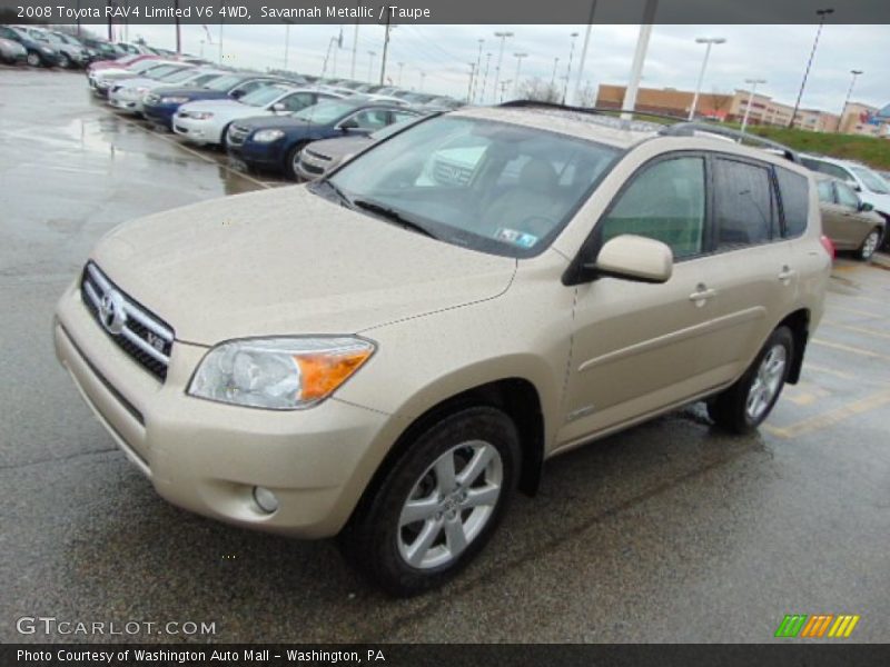 Front 3/4 View of 2008 RAV4 Limited V6 4WD
