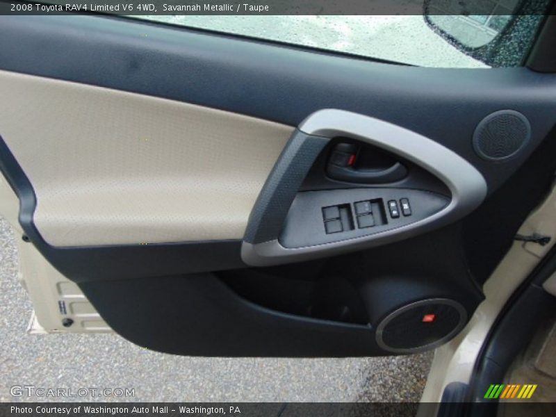 Savannah Metallic / Taupe 2008 Toyota RAV4 Limited V6 4WD