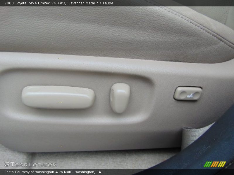 Savannah Metallic / Taupe 2008 Toyota RAV4 Limited V6 4WD