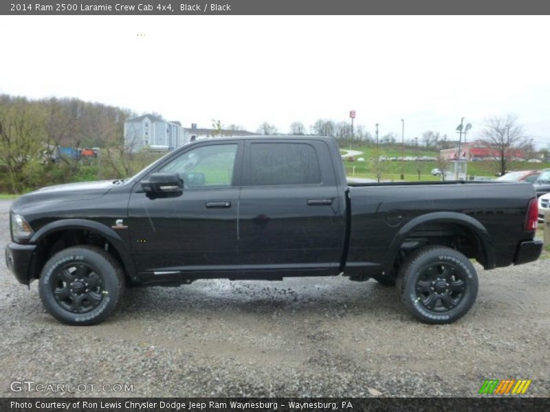 Black / Black 2014 Ram 2500 Laramie Crew Cab 4x4
