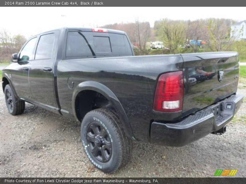 Black / Black 2014 Ram 2500 Laramie Crew Cab 4x4