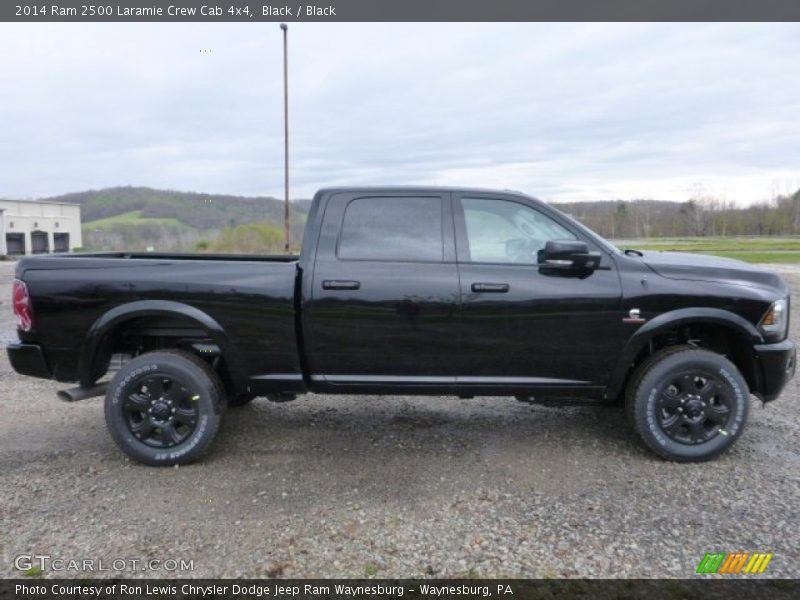 Black / Black 2014 Ram 2500 Laramie Crew Cab 4x4