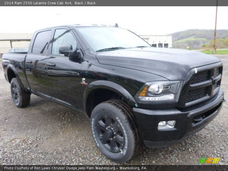 Black / Black 2014 Ram 2500 Laramie Crew Cab 4x4