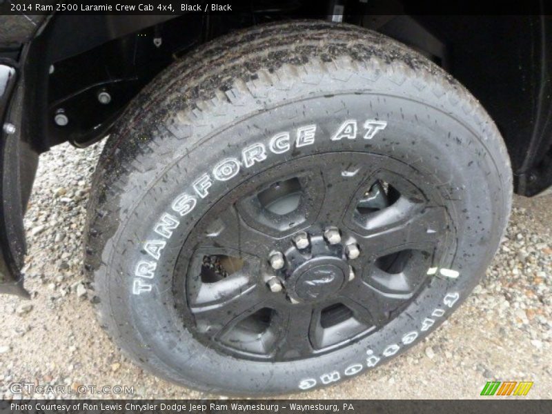 Black / Black 2014 Ram 2500 Laramie Crew Cab 4x4