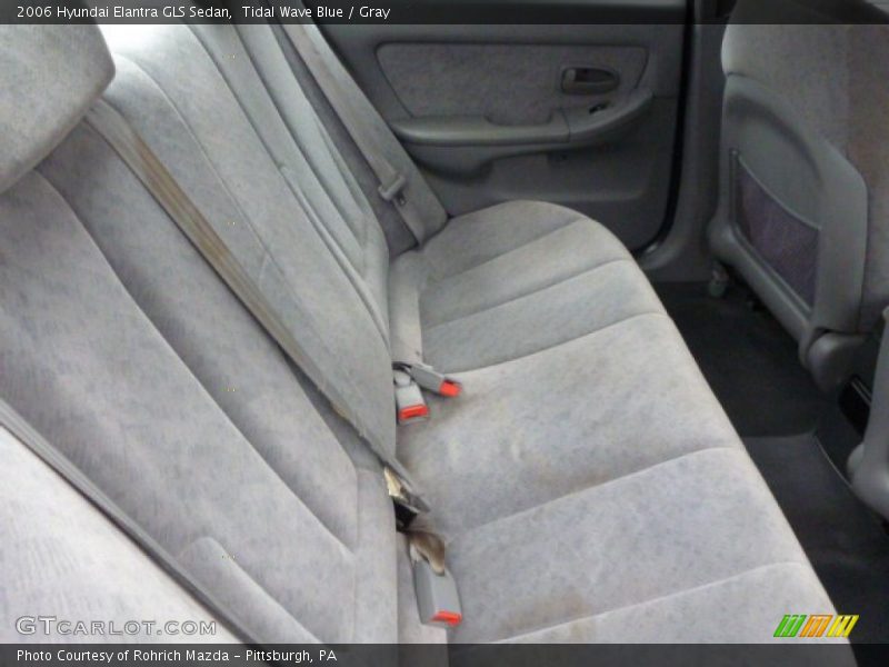 Tidal Wave Blue / Gray 2006 Hyundai Elantra GLS Sedan