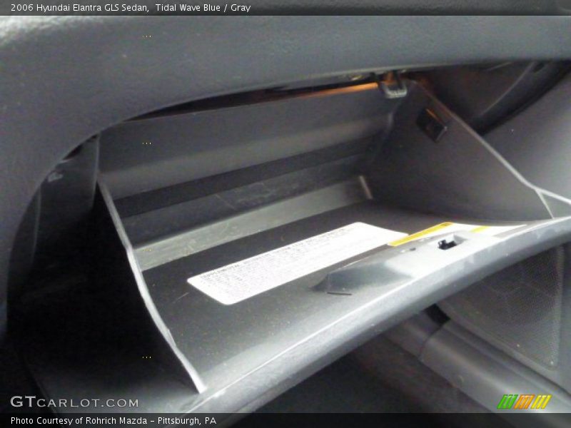 Tidal Wave Blue / Gray 2006 Hyundai Elantra GLS Sedan