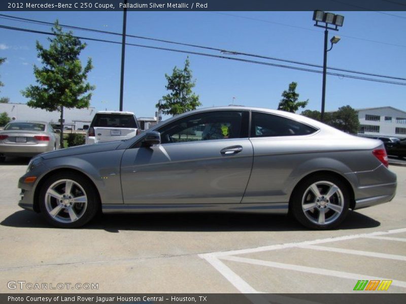  2012 C 250 Coupe Palladium Silver Metallic