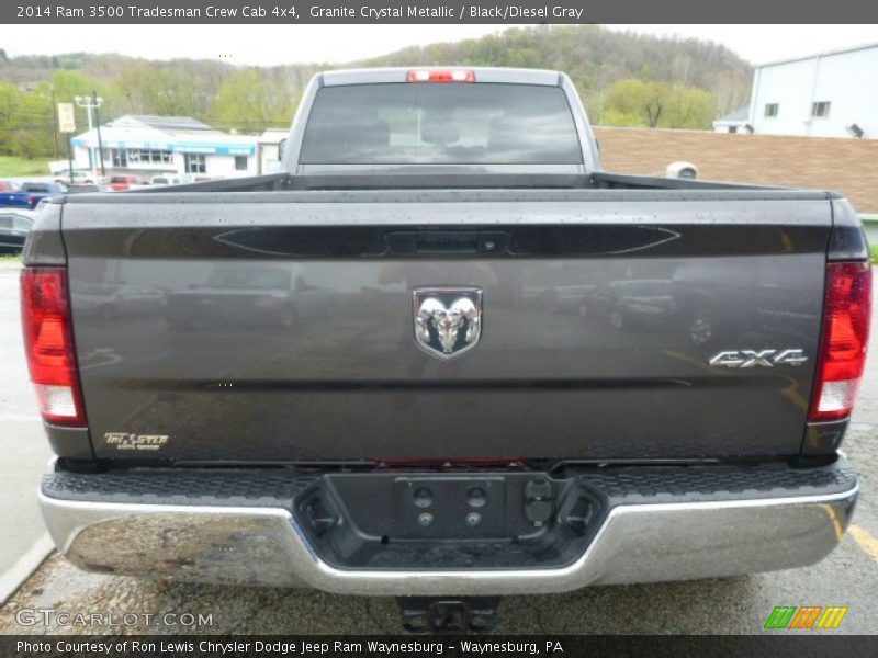 Granite Crystal Metallic / Black/Diesel Gray 2014 Ram 3500 Tradesman Crew Cab 4x4