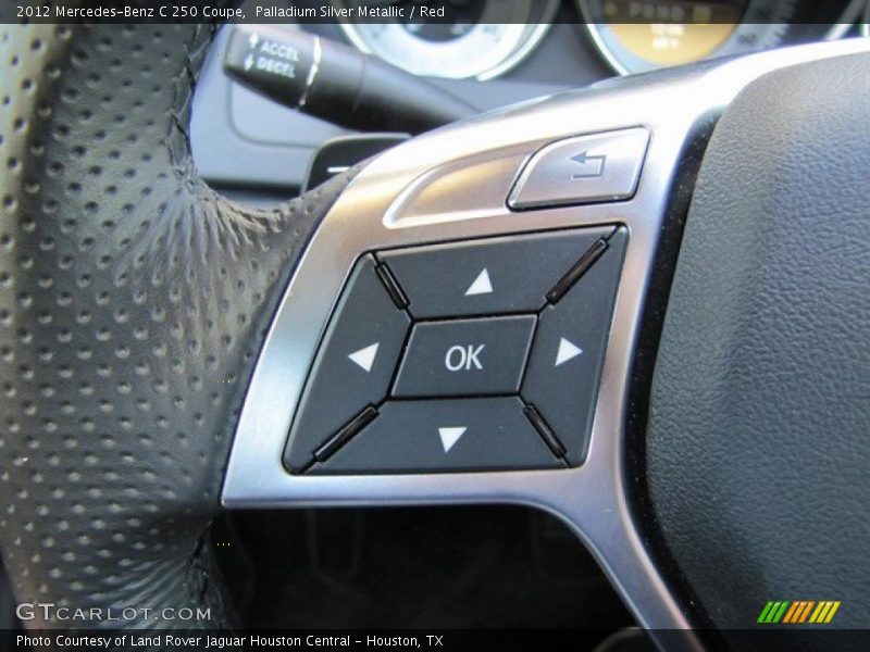 Controls of 2012 C 250 Coupe