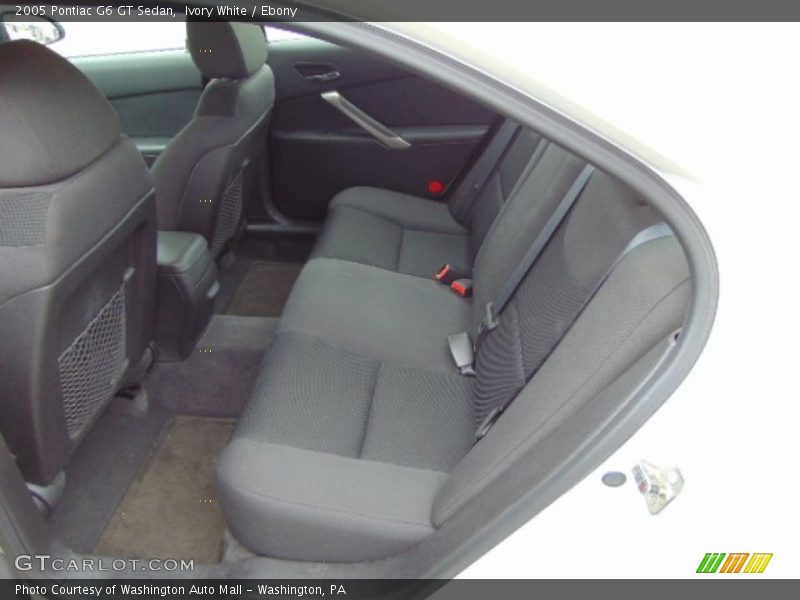 Ivory White / Ebony 2005 Pontiac G6 GT Sedan