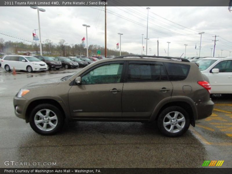 Pyrite Metallic / Sand Beige 2011 Toyota RAV4 Limited 4WD