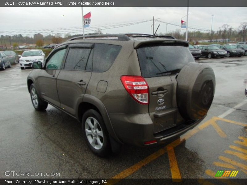 Pyrite Metallic / Sand Beige 2011 Toyota RAV4 Limited 4WD