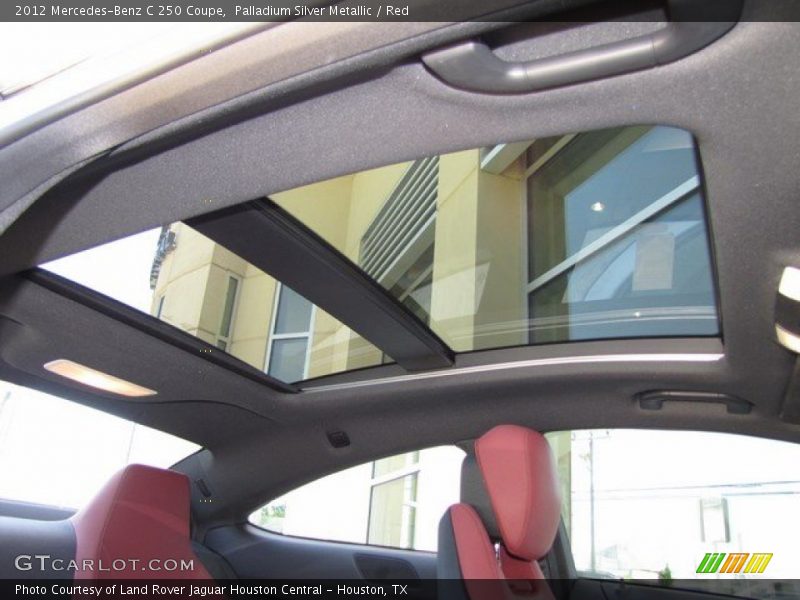 Sunroof of 2012 C 250 Coupe