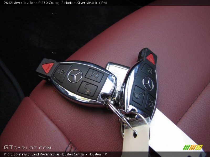 Keys of 2012 C 250 Coupe