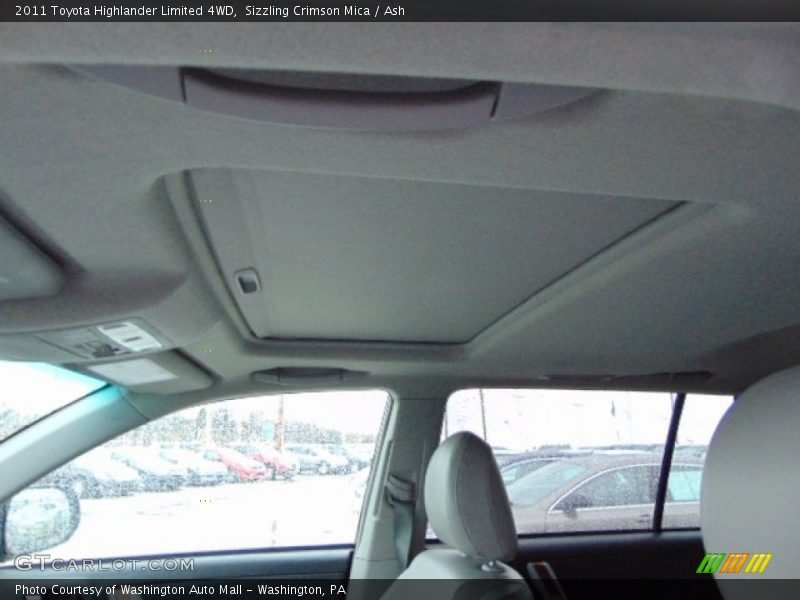 Sizzling Crimson Mica / Ash 2011 Toyota Highlander Limited 4WD