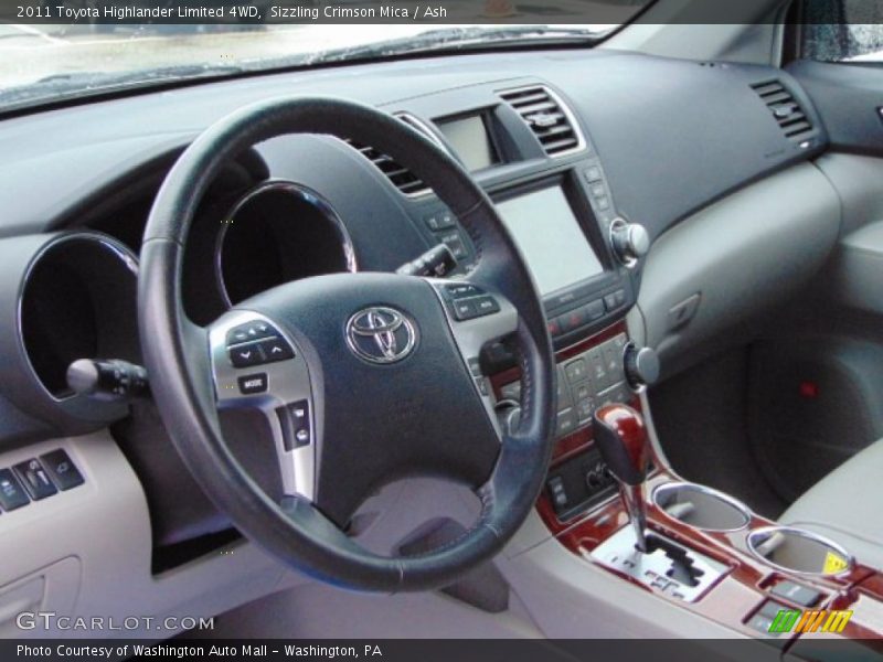Sizzling Crimson Mica / Ash 2011 Toyota Highlander Limited 4WD